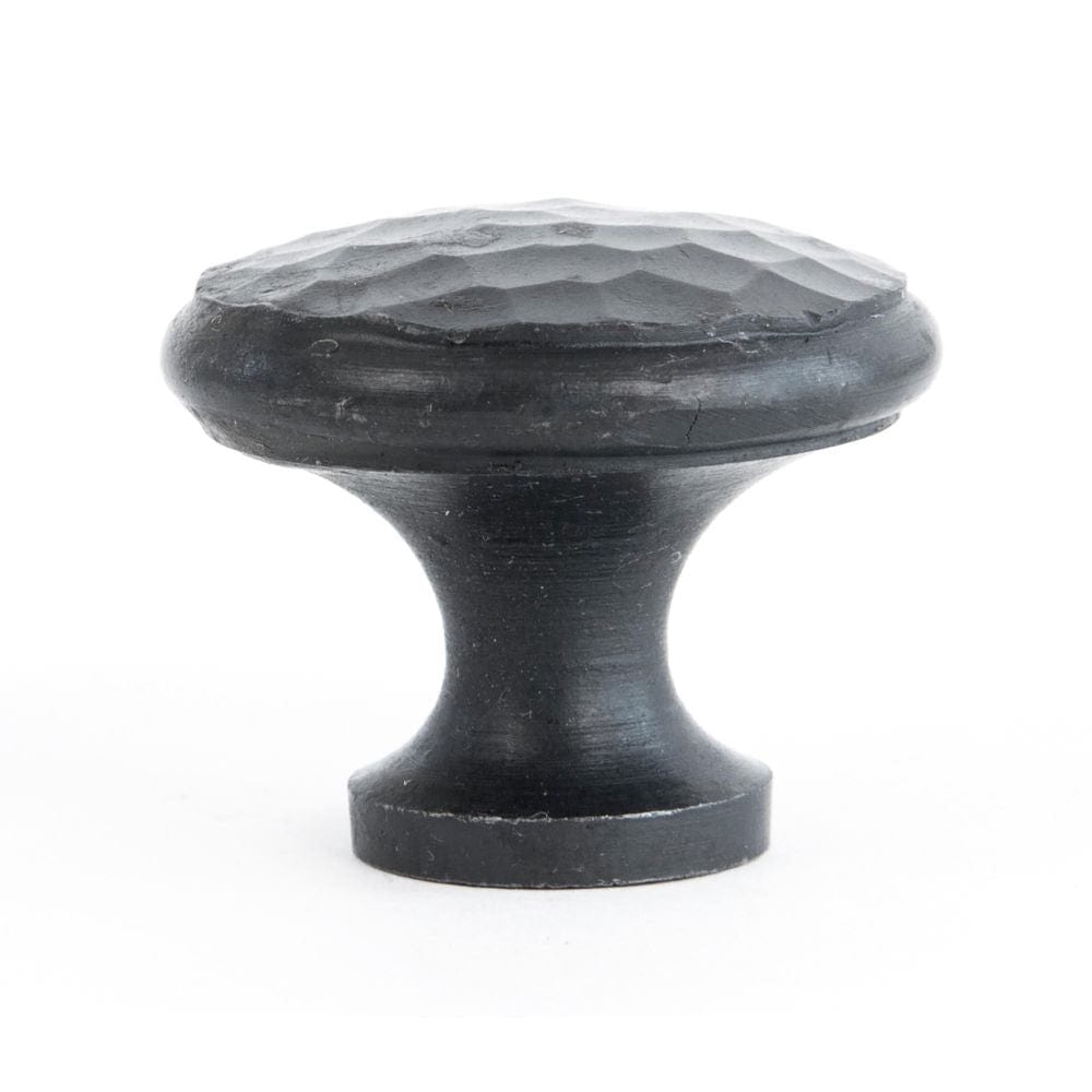 From The Anvil Cabinet Hardware Beeswax / Cabinet Knobs / Medium From The Anvil - Beeswax Hammered Cabinet Knob - Medium