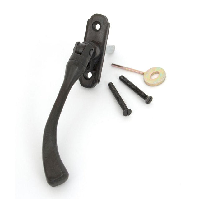 From The Anvil Window Furniture Beeswax / Right Hand / Yes From The Anvil - Beeswax Locking Peardrop Espag - RH