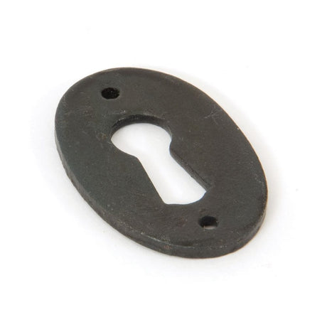 From The Anvil Door Furniture Beeswax / Mortice Key Profile Escutcheons From The Anvil - Beeswax Oval Escutcheon