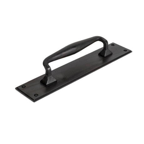 From The Anvil Door Furniture Beeswax / Pull Handle (Backplate) From The Anvil - Beeswax Pull Handle on Backplate