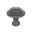 From The Anvil Cabinet Hardware Beeswax / Cabinet Knobs / Large From The Anvil - Beeswax Ringed Cabinet Knob - Large