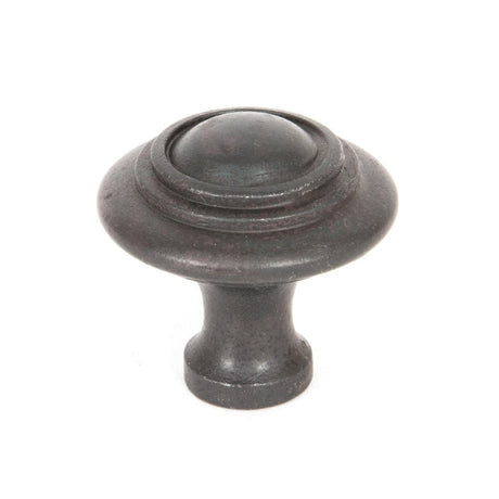 From The Anvil Cabinet Hardware Beeswax / Cabinet Knobs / Large From The Anvil - Beeswax Ringed Cabinet Knob - Large
