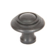 From The Anvil Cabinet Hardware Beeswax / Cabinet Knobs / Small From The Anvil - Beeswax Ringed Cabinet Knob - Small