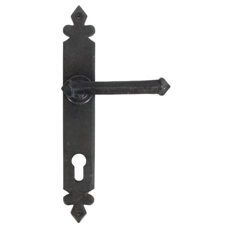 From The Anvil Door Furniture Beeswax / Multi Point Lock Set / 92mm c/c From The Anvil - Beeswax Tudor Lever Espag. Lock Set
