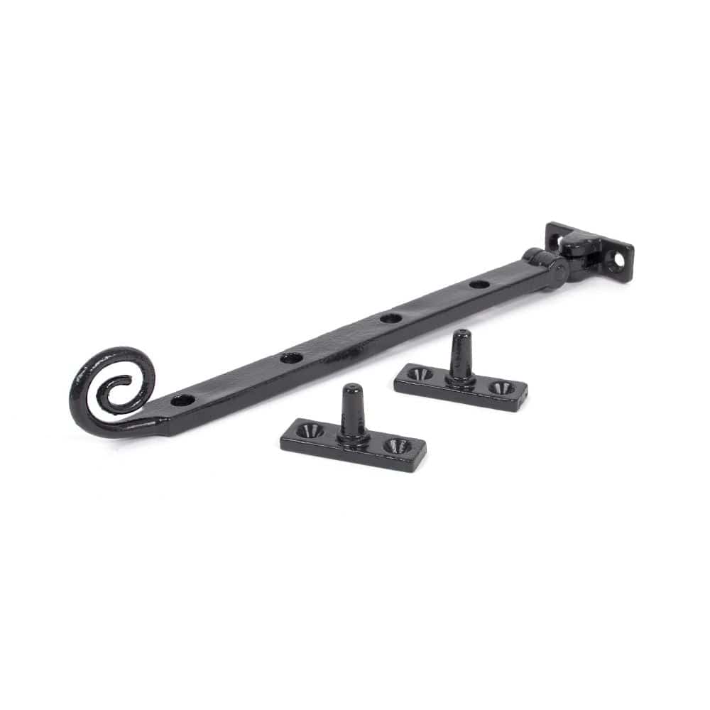 From The Anvil Window Furniture Black / 10"/250mm From The Anvil - Black 10" Cast Monkeytail Stay