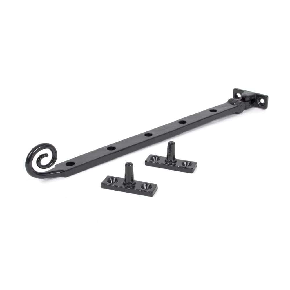 From The Anvil Window Furniture Black / 12"/300mm From The Anvil - Black 12" Cast Monkeytail Stay