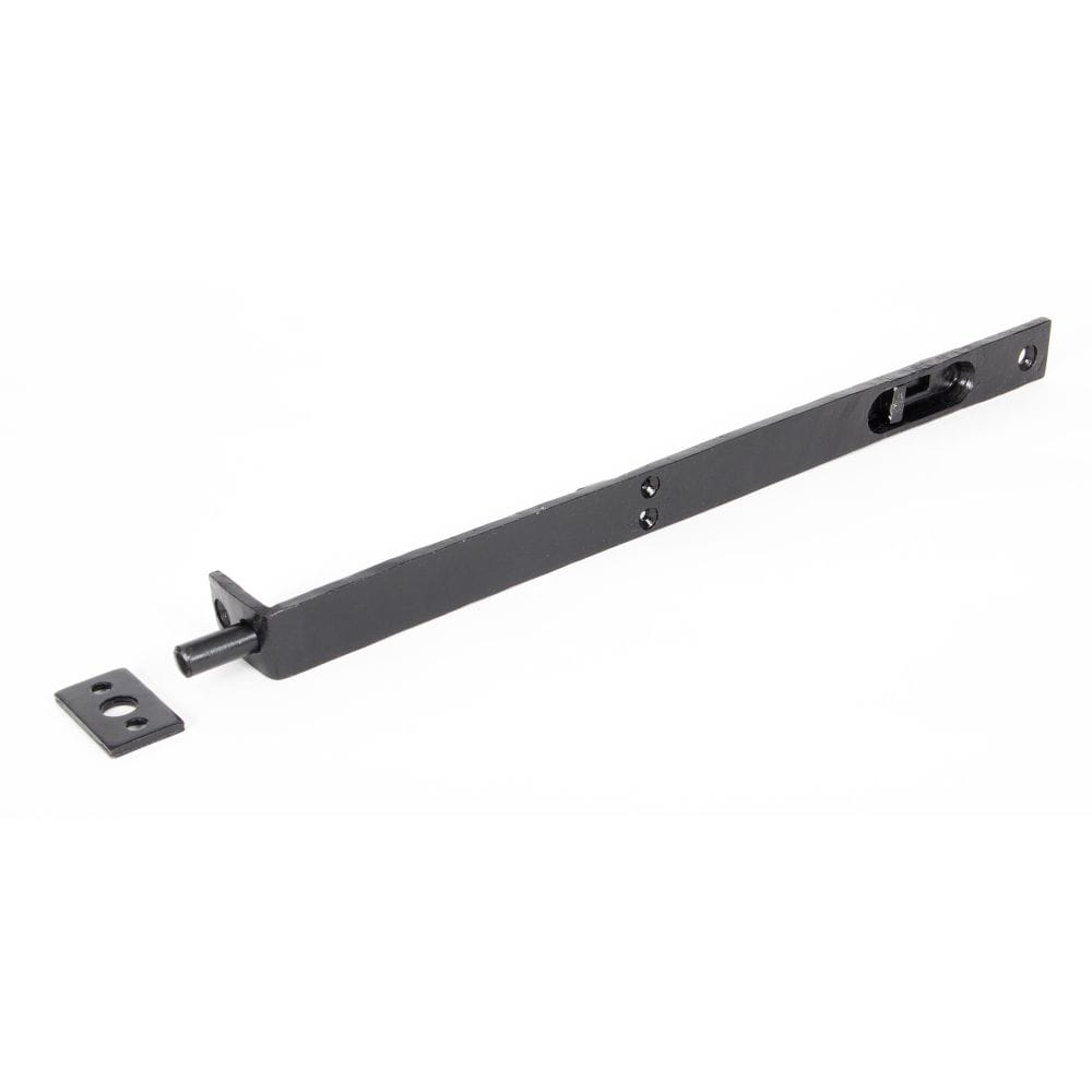 From The Anvil Accessories Black / Flush Bolts / 300mm / 12" From The Anvil - Black 12" Flush/Slide Door Bolt