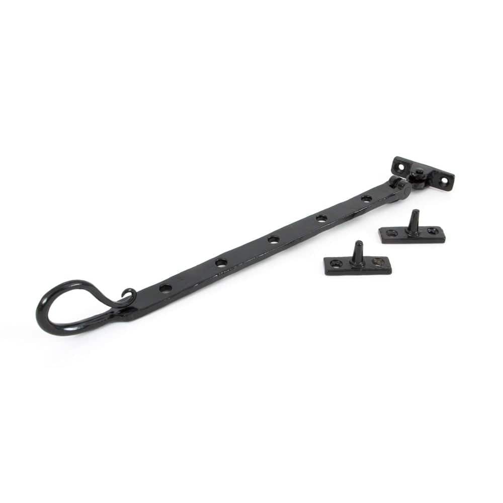 From The Anvil Window Furniture Black / 12"/300mm From The Anvil - Black 12" Shepherd's Crook Stay