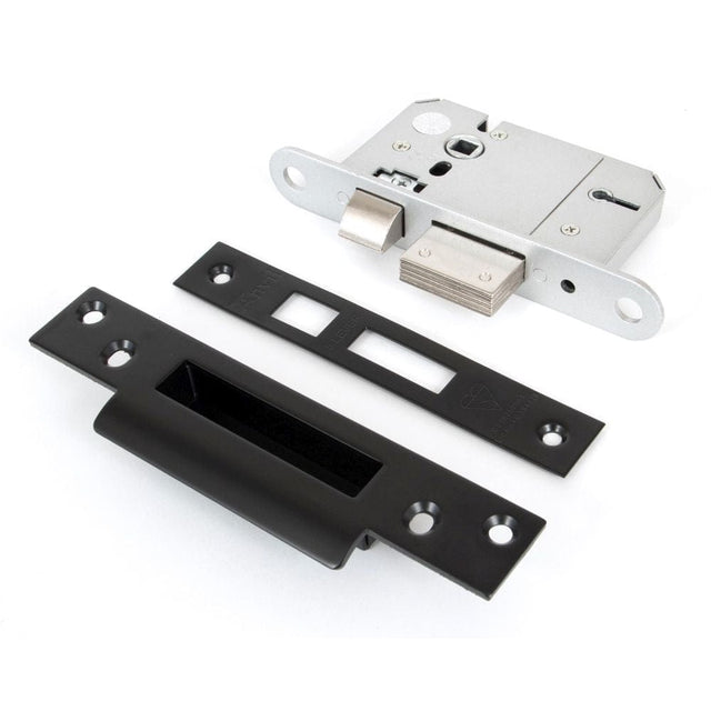 From The Anvil Locks & Latches Black / 5 Lever Sashlocks / 2.5" / 65mm From The Anvil - Black 2½" 5 Lever BS Sash Lock KA