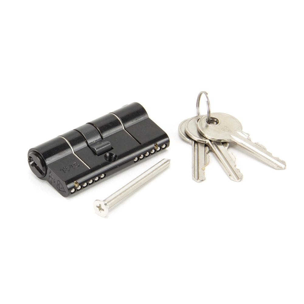 From The Anvil Locks & Latches Black / Euro Double Cylinders / 30 x 35mm From The Anvil - Black 30/35 6pin Euro Cylinder KA