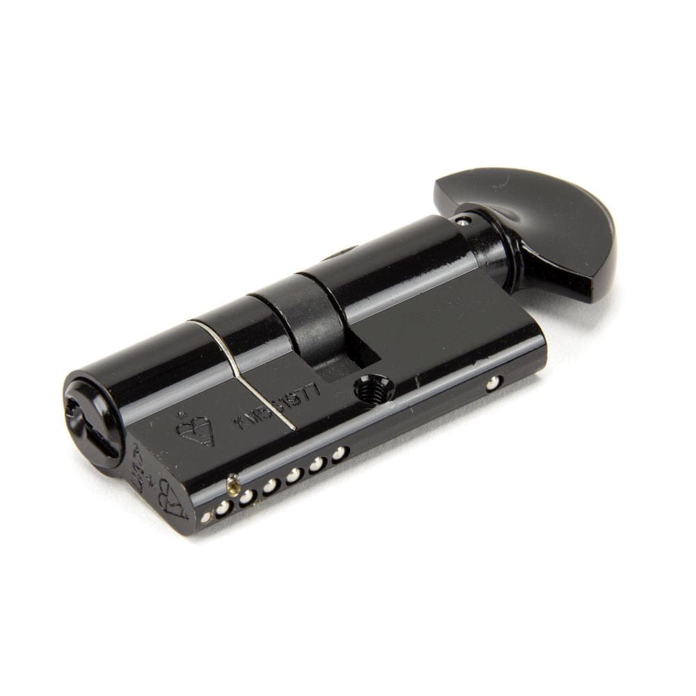 From The Anvil Locks & Latches Black / Euro Cylinder & Turn / 30 x 35mm From The Anvil - Black 30T/35 6pin Euro Cylinder/Thumbturn