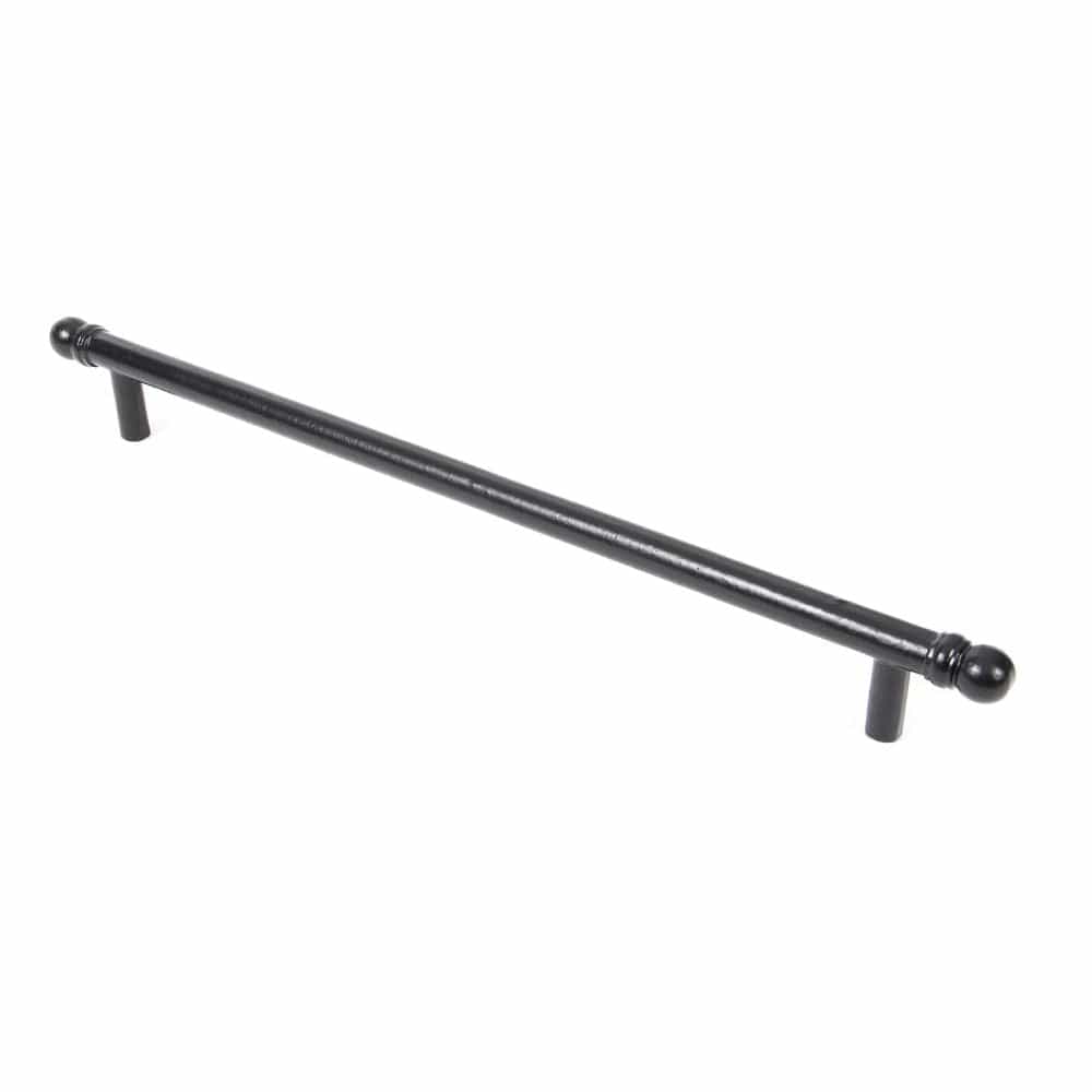 From The Anvil Cabinet Hardware Black / Cabinet Pull Handles From The Anvil - Black 344mm Bar Pull Handle