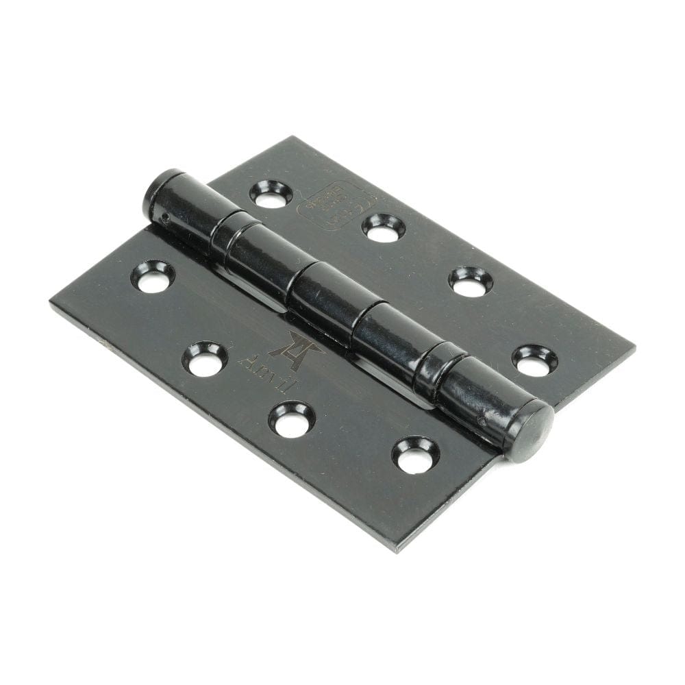 From The Anvil Hinges Black / Ball Bearing Hinges / 4" x (102mm) From The Anvil - Black 4" Ball Bearing Butt Hinge (Pair) ss
