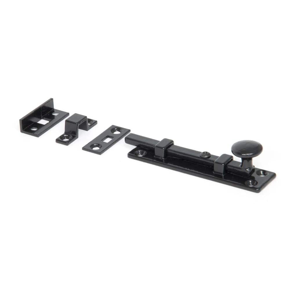 From The Anvil Accessories Black / Straight Surface Bolts / 100mm / 4" From The Anvil - Black 4" Universal Knob Bolt