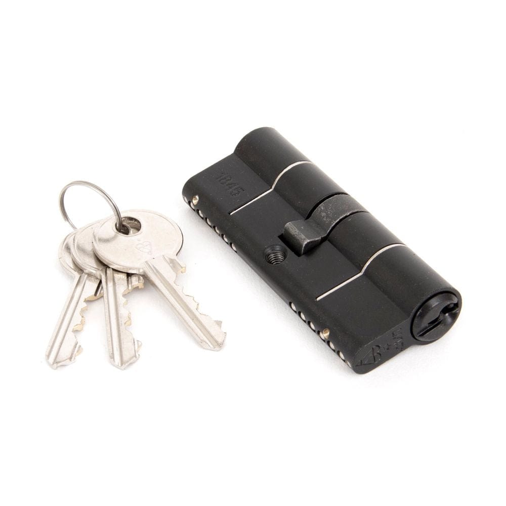 From The Anvil Locks & Latches Black / Euro Double Cylinders / 40 x 40mm From The Anvil - Black 40/40 6pin Euro Cylinder