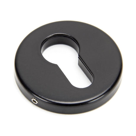 From The Anvil Door Furniture Black / Euro Profile Escutcheons From The Anvil - Black 52mm Regency Concealed Escutcheon