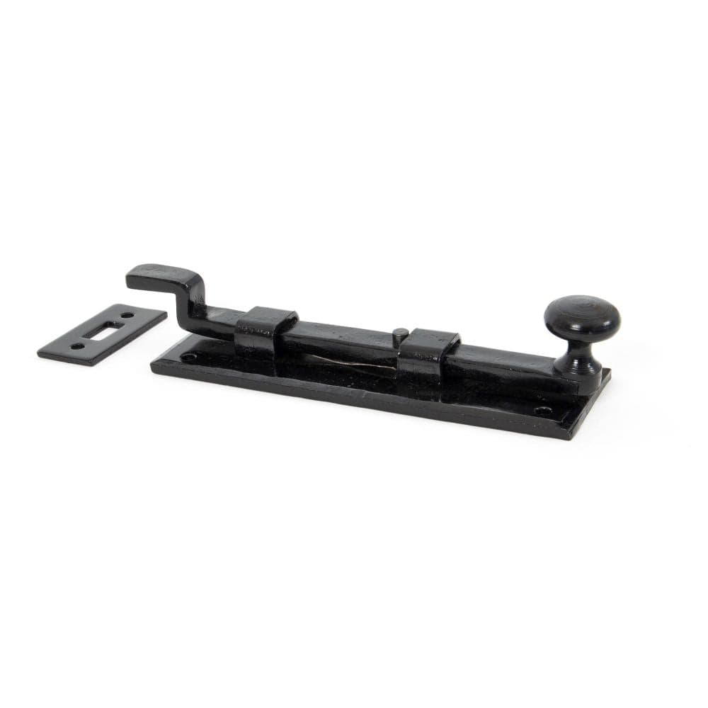 From The Anvil Accessories Black / Cranked Surface Bolts / 150mm / 6" From The Anvil - Black 6" Cranked Knob Bolt