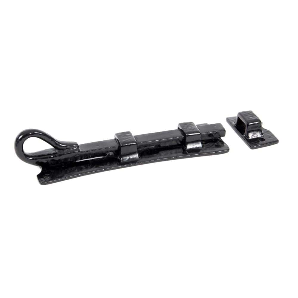 From The Anvil Accessories Black / Straight Surface Bolts / 150mm / 6" From The Anvil - Black 6" Straight Monkeytail Bolt