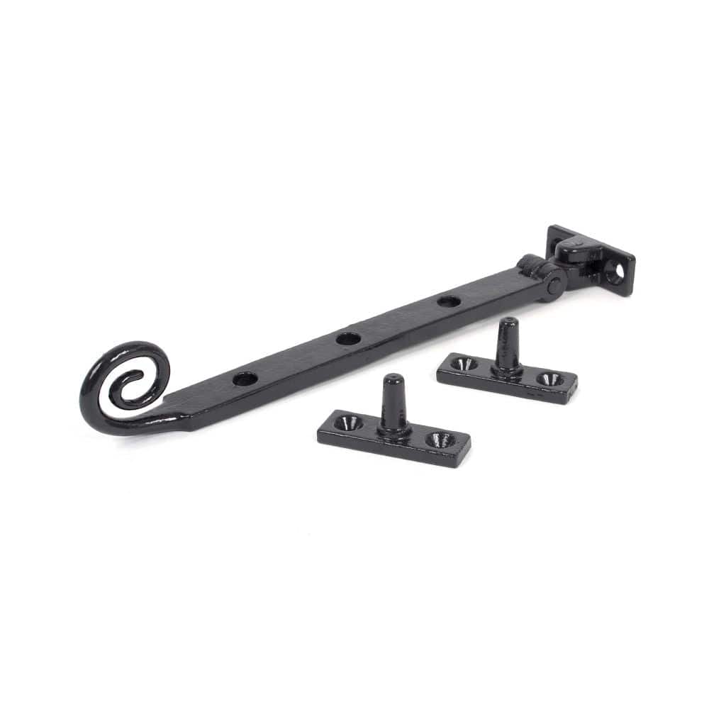 From The Anvil Window Furniture Black / 8"/200mm From The Anvil - Black 8" Cast Monkeytail Stay