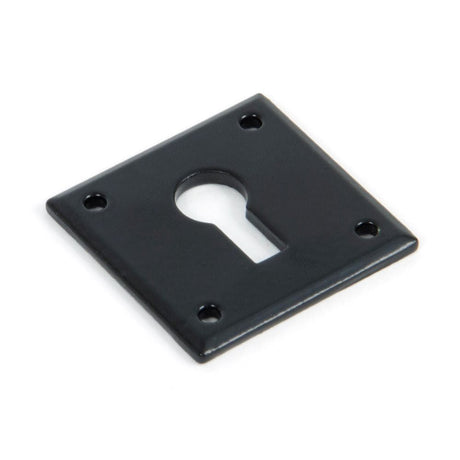 From The Anvil Door Furniture Black / Mortice Key Profile Escutcheons From The Anvil - Black Avon Escutcheon