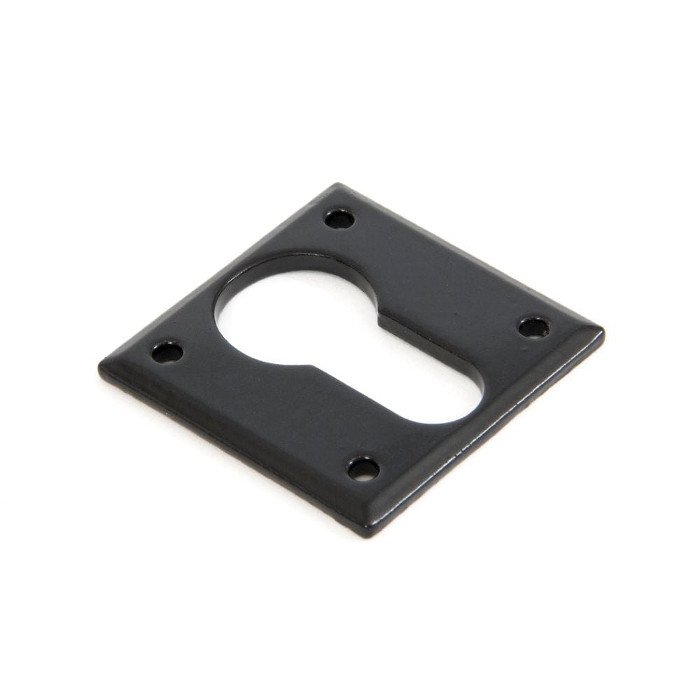From The Anvil Door Furniture Black / Euro Profile Escutcheons From The Anvil - Black Avon Euro Escutcheon