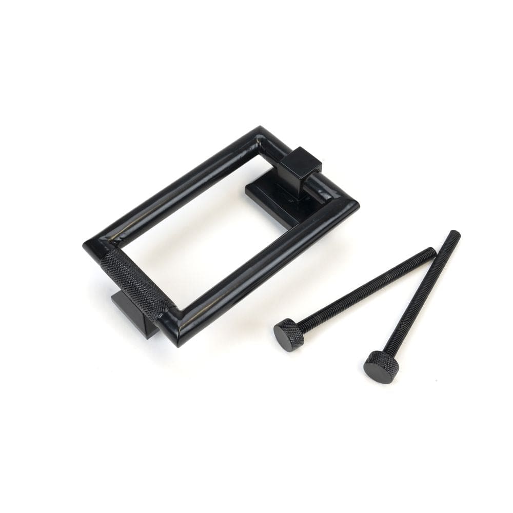 From The Anvil Door Furniture Black From The Anvil - Black Brompton Door Knocker