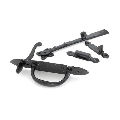 From The Anvil Door Furniture Black / Thumb Latch From The Anvil - Black Cast Suffolk Latch