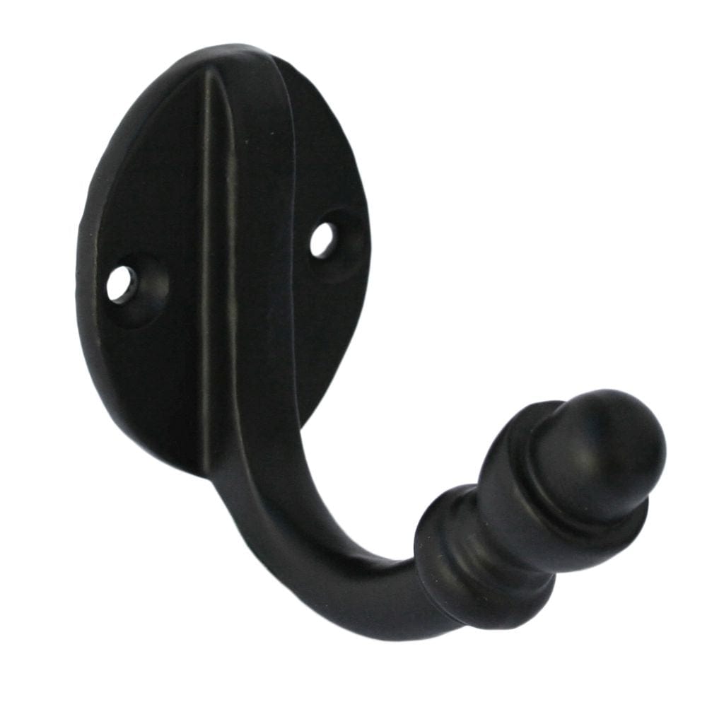 From The Anvil Accessories Black / Single Coat Hooks From The Anvil - Black Coat Hook