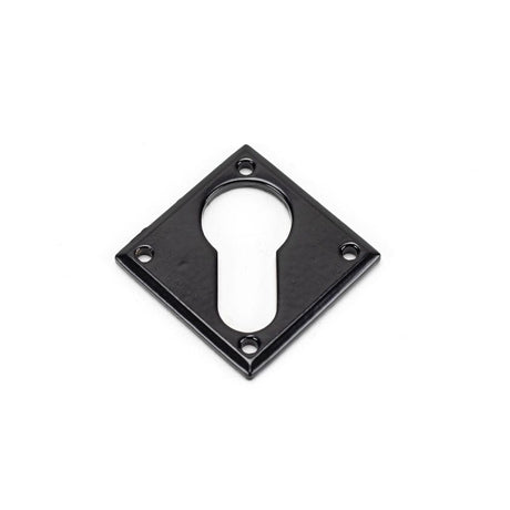 From The Anvil Door Furniture Black / Euro Profile Escutcheons From The Anvil - Black Diamond Euro Escutcheon