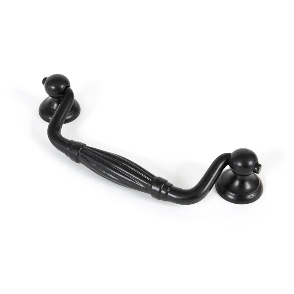 From The Anvil Cabinet Hardware Black / Cabinet Drop Pulls From The Anvil - Black Drop Handle