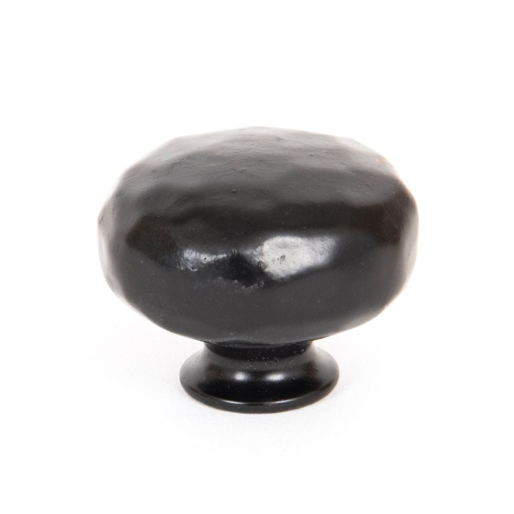 From The Anvil Cabinet Hardware Black / Cabinet Knobs / Large From The Anvil - Black Elan Cabinet Knob - Large