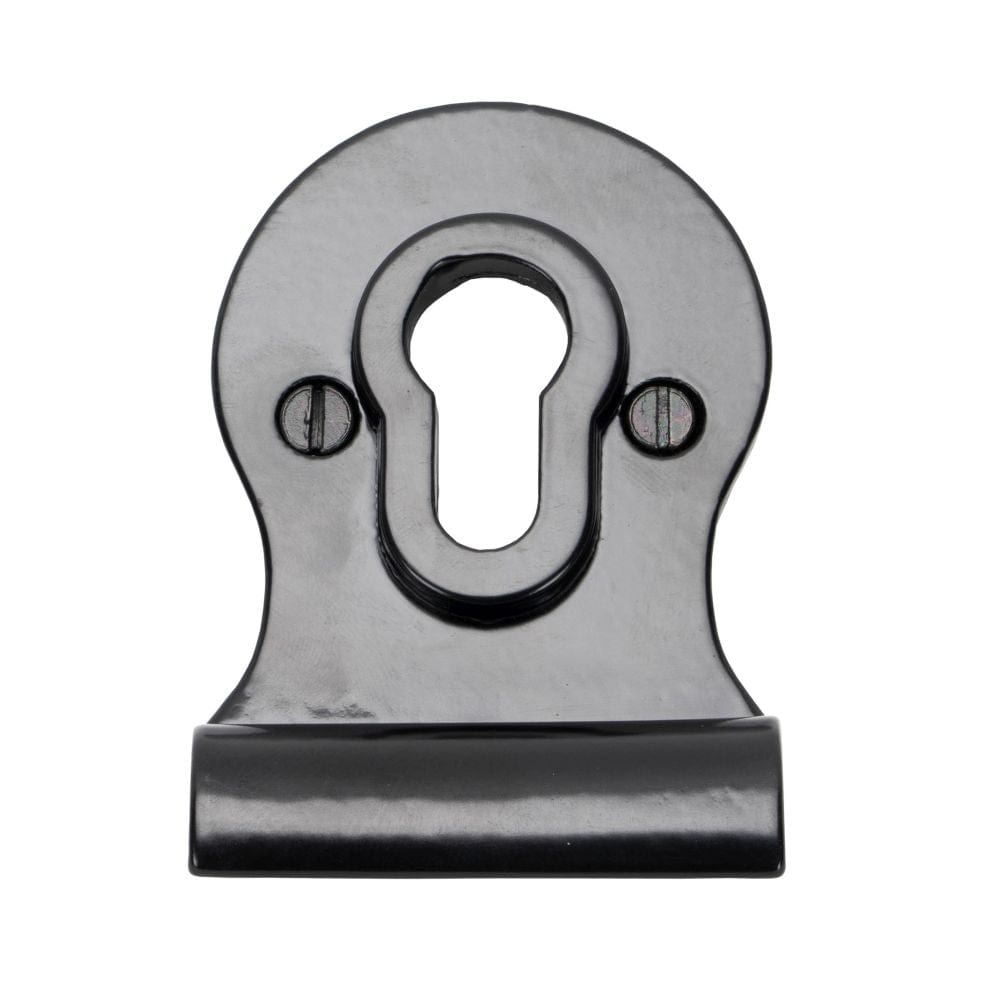 From The Anvil Door Furniture Black / Euro Profile Cylinder Pull From The Anvil - Black Euro Door Pull
