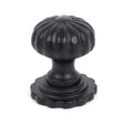 From The Anvil Cabinet Hardware Black / Cabinet Knobs / Large From The Anvil - Black Flower Cabinet Knob - Large