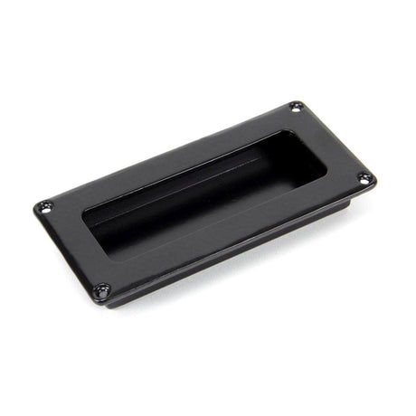 From The Anvil Door Furniture Black / Flush Handle / Rectangular From The Anvil - Black Flush Handle