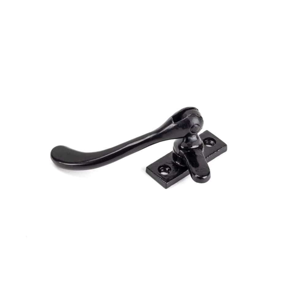 From The Anvil Window Furniture Black / No / Mortice & Hook Place From The Anvil - Black Handmade Peardrop Fastener