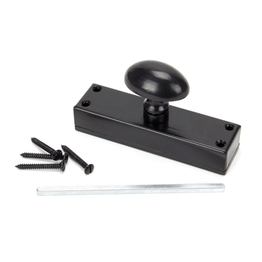 From The Anvil Accessories Black / Espagnolette Bolts From The Anvil - Black knob for Cremone Bolt