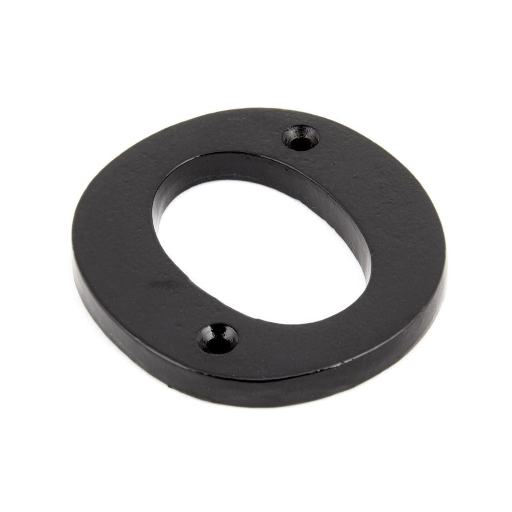 From The Anvil Door Furniture Black / Letters / O From The Anvil - Black Letter O