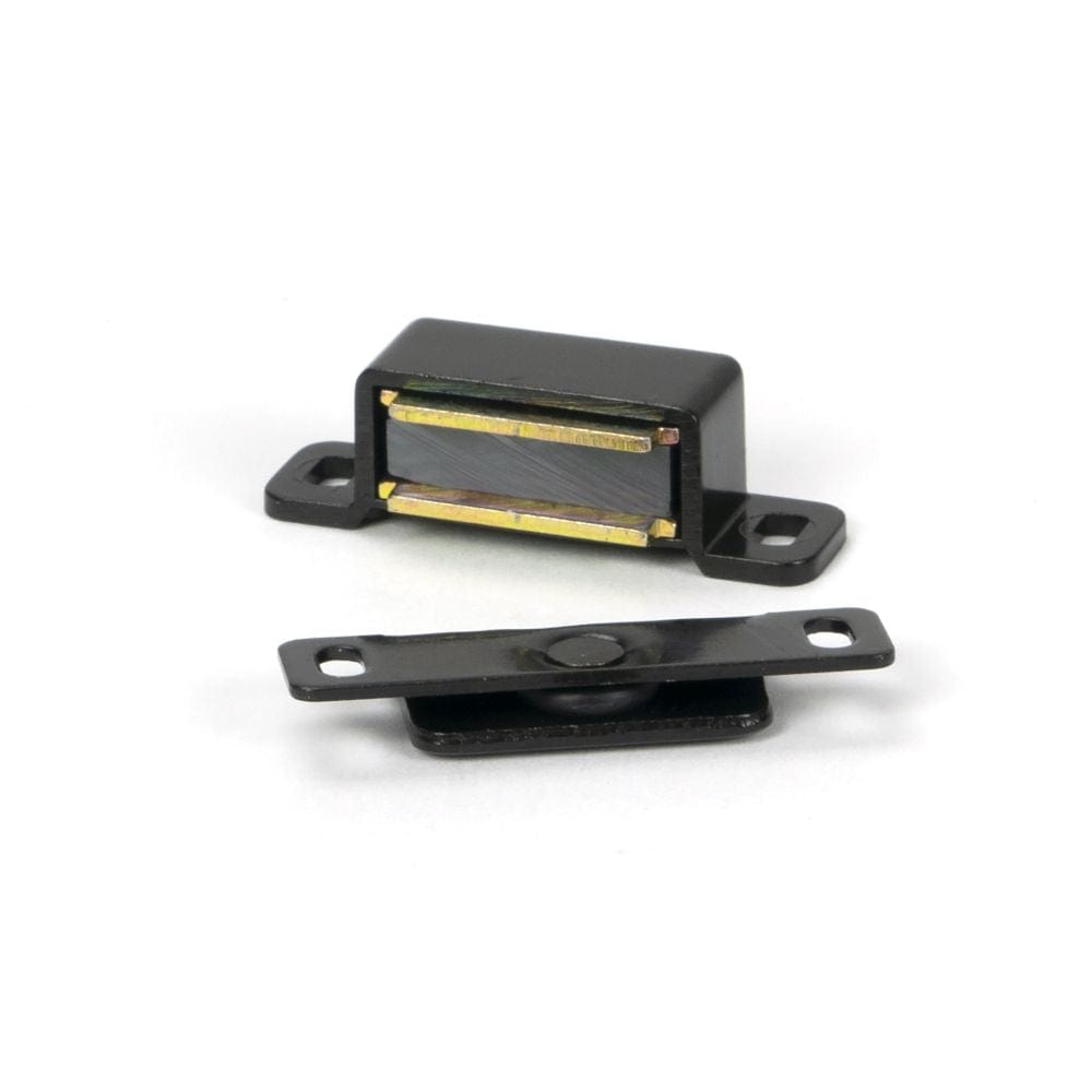 From The Anvil Cabinet Hardware Black / Magnetic Catch From The Anvil - Black Magnetic Catch 6kg Pull