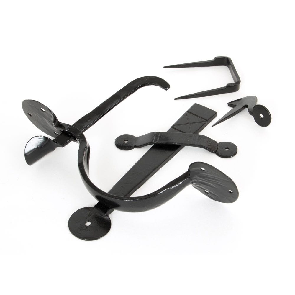 From The Anvil Door Furniture Black / Thumb Latch From The Anvil - Black Medium Bean Thumblatch