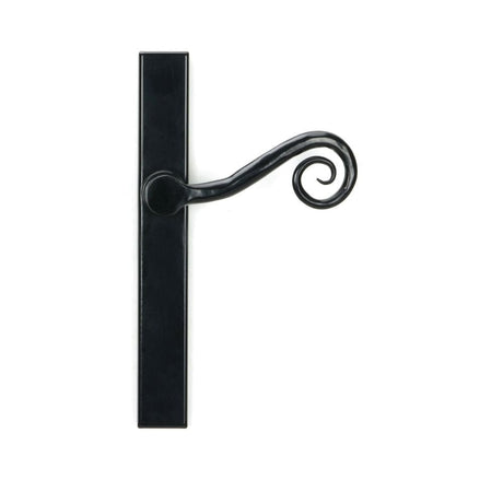 From The Anvil Door Furniture Black / Multi Point Latch Set From The Anvil - Black Monkeytail Slimline Lever Espag. Latch Set - RH