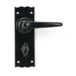 From The Anvil Door Furniture Black / Bathroom Lock Handles From The Anvil - Black Oak Lever Bathroom Set