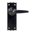 From The Anvil Door Furniture Black / Latch Handles From The Anvil - Black Oak Lever Latch Set