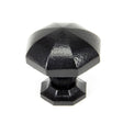 From The Anvil Cabinet Hardware Black / Cabinet Knobs / Large From The Anvil - Black Octagonal Cabinet Knob - Large