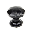 From The Anvil Cabinet Hardware Black / Cabinet Knobs / Small From The Anvil - Black Octagonal Cabinet Knob - Small