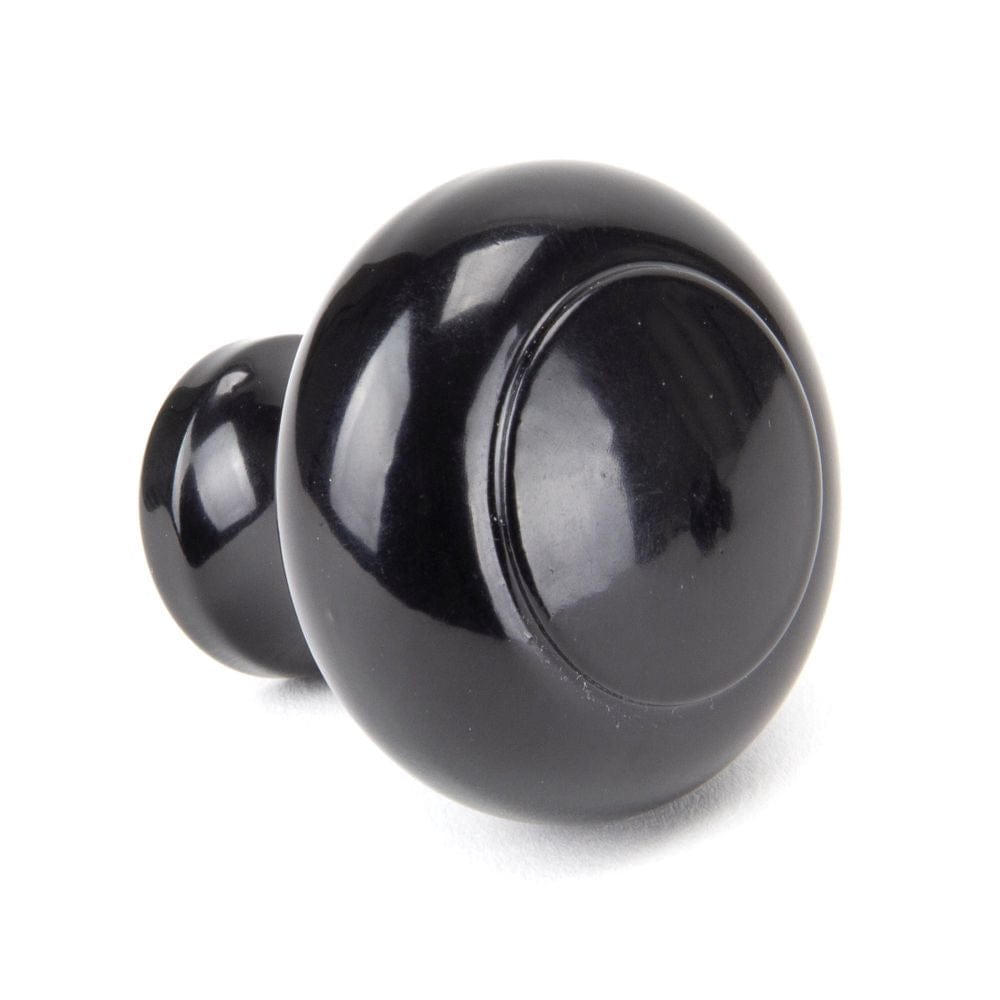 From The Anvil Cabinet Hardware Black / Cabinet Knobs / Large From The Anvil - Black Regency Cabinet Knob - Large
