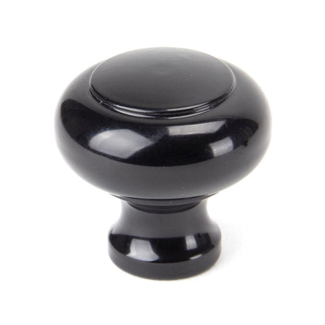 From The Anvil Cabinet Hardware Black / Cabinet Knobs / Large From The Anvil - Black Regency Cabinet Knob - Large