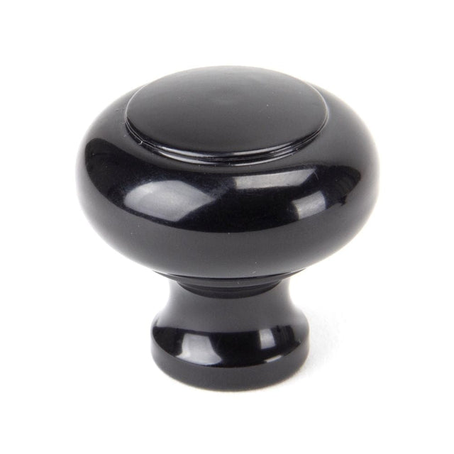 From The Anvil Cabinet Hardware Black / Cabinet Knobs / Large From The Anvil - Black Regency Cabinet Knob - Large