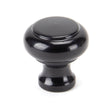 From The Anvil Cabinet Hardware Black / Cabinet Knobs / Small From The Anvil - Black Regency Cabinet Knob - Small