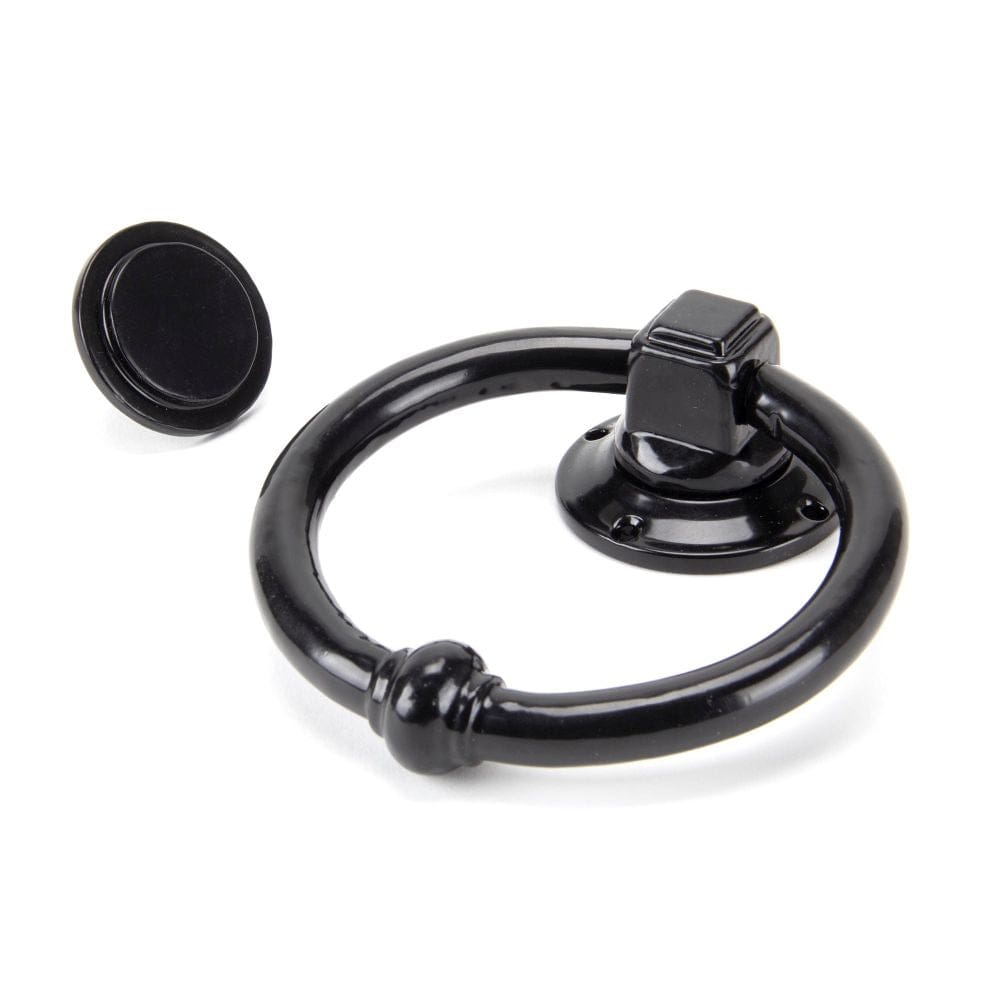 From The Anvil Door Furniture Black From The Anvil - Black Regency Door Knocker