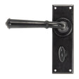 From The Anvil Door Furniture Black / Bathroom Lock Handles From The Anvil - Black Regency Lever Bathroom Set